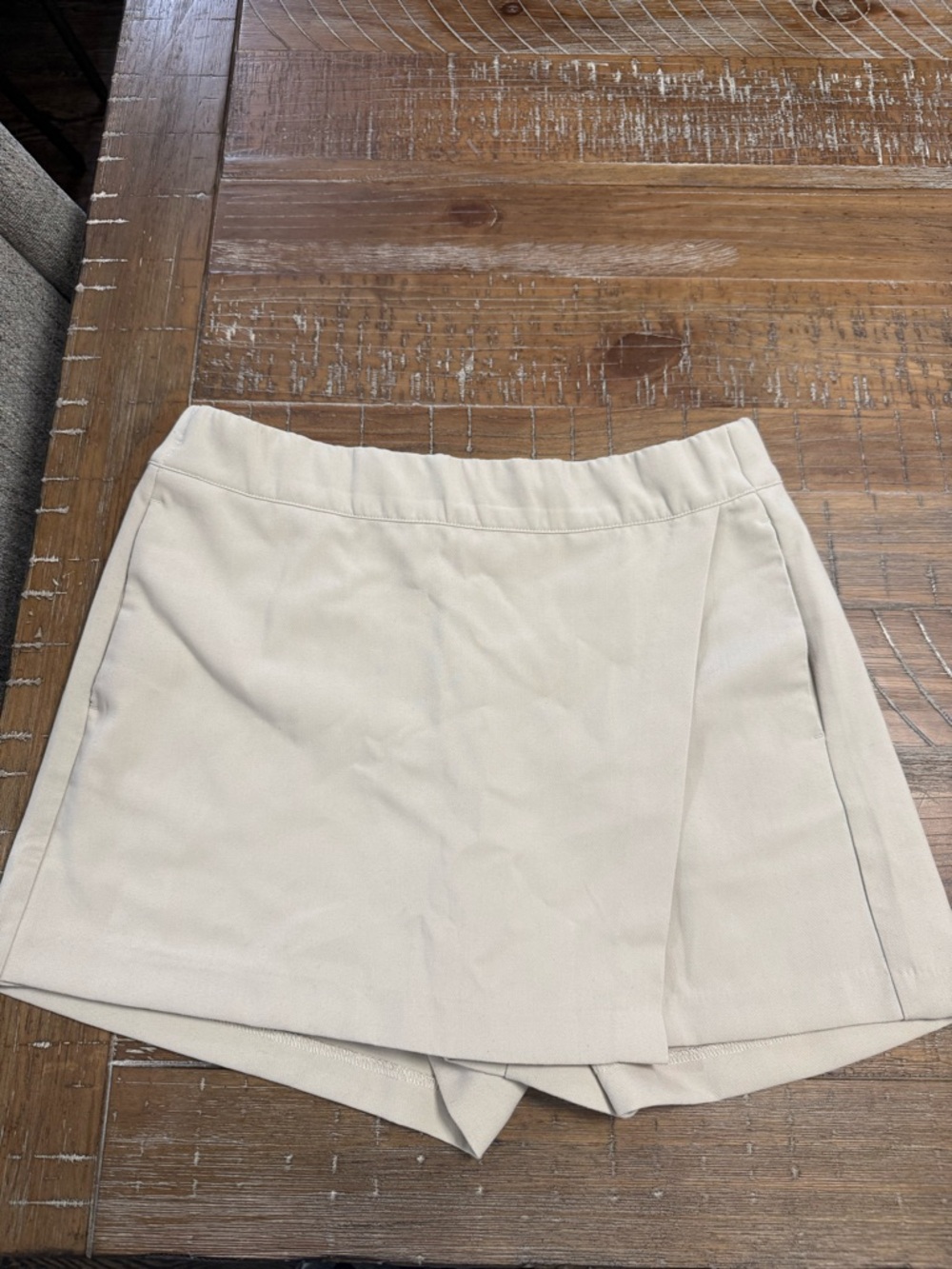 Frank & Oak Cream Women's Skort